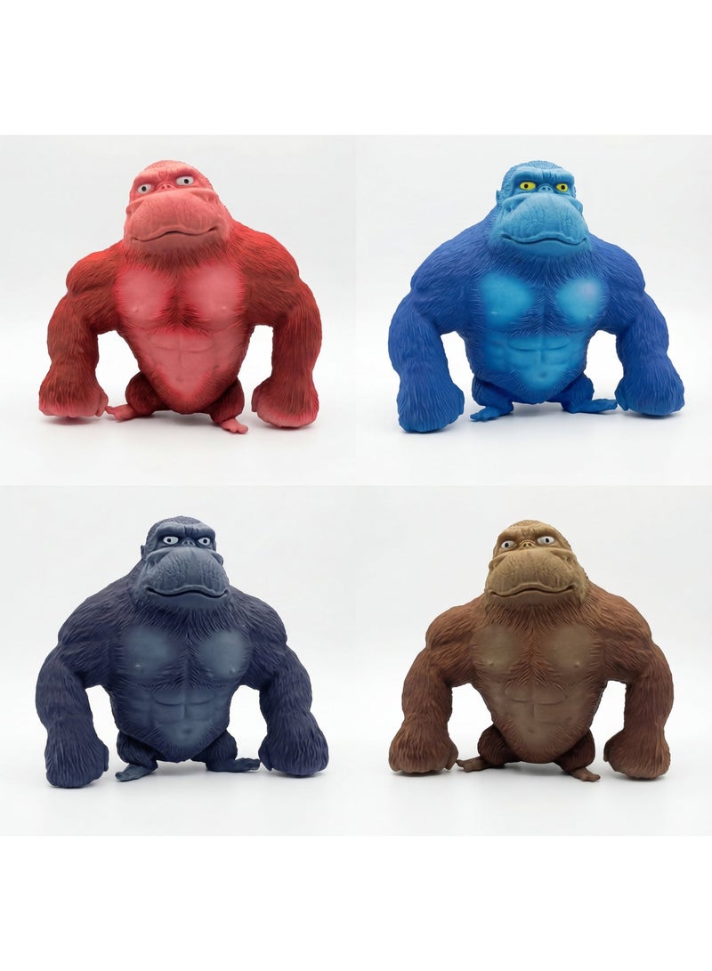 HASSM Mikakus Stretchy Sand Filled Squishy Monkey Toy, Squishy Squeeze Toys for Anxiety and Stress Relief, Squishy Toys for Adults and Kids, Perfect Easter and Birthday Gift - Image 1